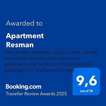 Apartment Resman Trsce Екстериор снимка